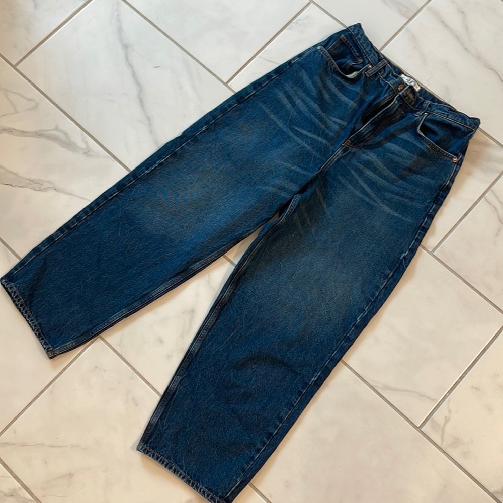 Sz30 waist Free People Baloon leg jeans